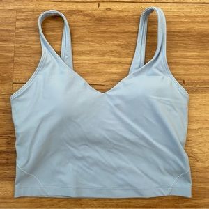 Lululemon Align Tank Blue Linen Size 8